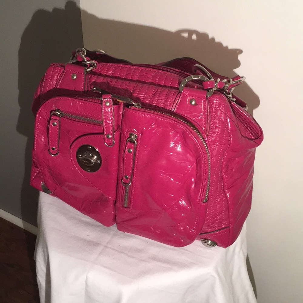 Rampage hot pink shoulder purse